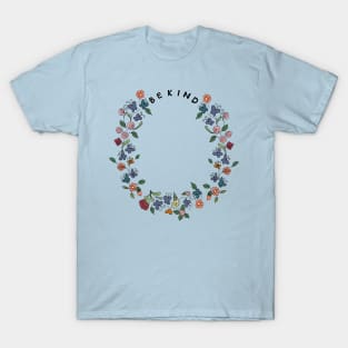 Be kind floral circle T-Shirt